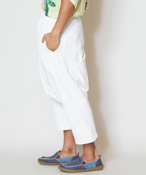 チャイハネ（チャイハネ）の「【チャイハネ】グングニルMEN'Sサルエルパンツ（その他パンツ・メンズ・ホワイト/ブラック/ターコイズブルー/マスタード・FREE）」の22枚目の写真