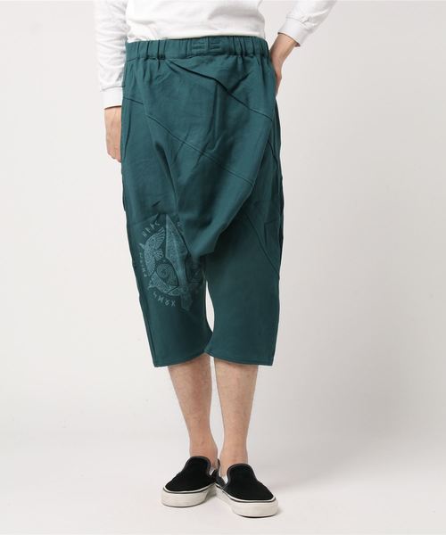 チャイハネ（チャイハネ）の「【チャイハネ】グングニルMEN'Sサルエルパンツ（その他パンツ・メンズ・ホワイト/ブラック/ターコイズブルー/マスタード・FREE）」の5枚目の写真