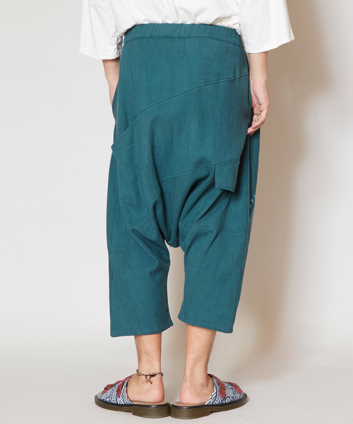 チャイハネ（チャイハネ）の「【チャイハネ】グングニルMEN'Sサルエルパンツ（その他パンツ・メンズ・ホワイト/ブラック/ターコイズブルー/マスタード・FREE）」の9枚目の写真