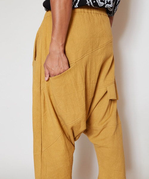 チャイハネ（チャイハネ）の「【チャイハネ】グングニルMEN'Sサルエルパンツ（その他パンツ・メンズ・ホワイト/ブラック/ターコイズブルー/マスタード・FREE）」の12枚目の写真