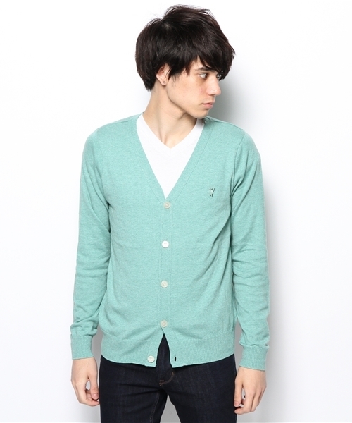 coen（コーエン）の「ニットソーカーディガン（カーディガン/ボレロ・メンズ・ケリー/ネイビー/ライトブルー/ピンク・SMALL/MEDIUM/LARGE/X-LARGE）」の14枚目の写真