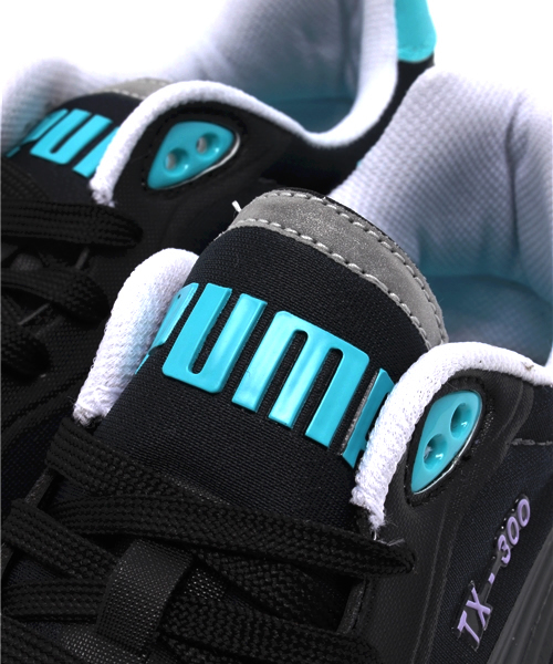 PUMA（プーマ）の「フューチャー TX-300 (UNISEX) - progressive youth（スニーカー・メンズ・ホワイト/ブラック/ブラック×ホワイト/ブルー・28cm/25cm/31cm/28.5cm/24cm/24.5cm/22.5cm/26.5cm/26cm/23cm/29cm/25.5cm/27.5cm/23.5cm/30cm/27cm）」の12枚目の写真