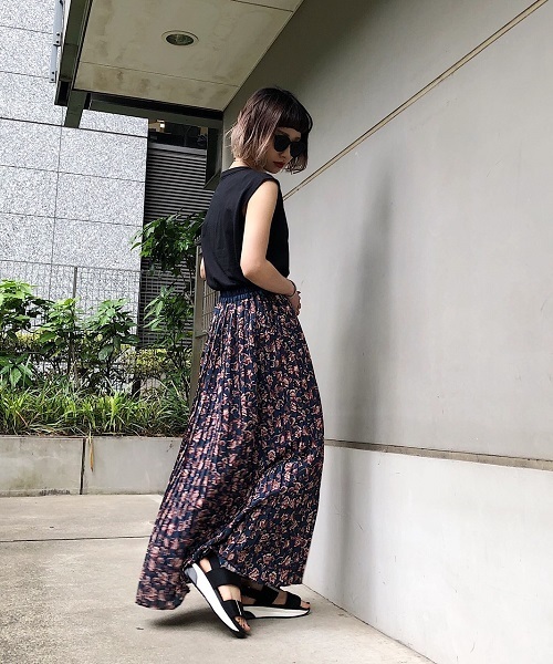 PAGEBOY（ページボーイ）の「ハナガラプリーツレイヤード