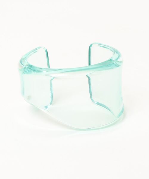 tone(トーン)の「【KuKuLu TOKYO】ボリュームバングル(バングル/リストバンド・レディース・ベージュ/ブラウン/クリア/グレー系その他/ベージュ系その他/グレー/オレンジ/ピンク系その他/グリーン系その他/グリーン/ホワイト/レッド・FREE/S/M/MEDIUM/SMALL)」の19枚目の写真