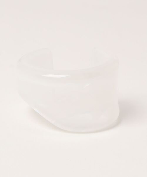 tone(トーン)の「【KuKuLu TOKYO】ボリュームバングル(バングル/リストバンド・レディース・ベージュ/ブラウン/クリア/グレー系その他/ベージュ系その他/グレー/オレンジ/ピンク系その他/グリーン系その他/グリーン/ホワイト/レッド・FREE/S/M/MEDIUM/SMALL)」の20枚目の写真