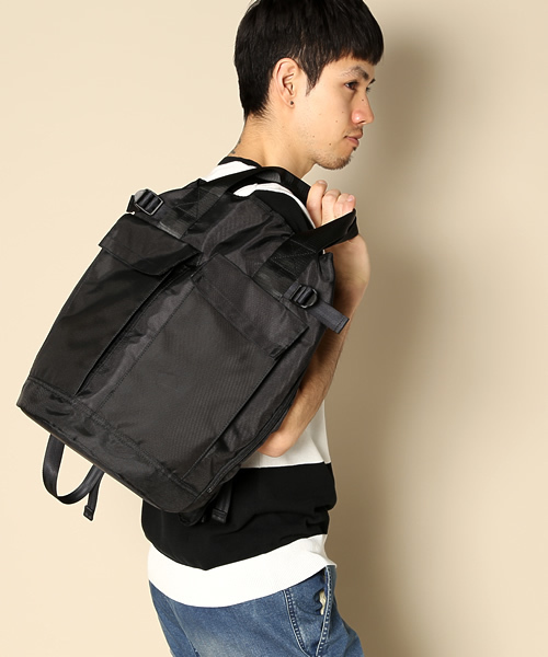 And A（アンドエー）の「2WAYバッグ/T0305（バックパック/リュック・メンズ・ブラック/グレー・FREE）」の3枚目の写真