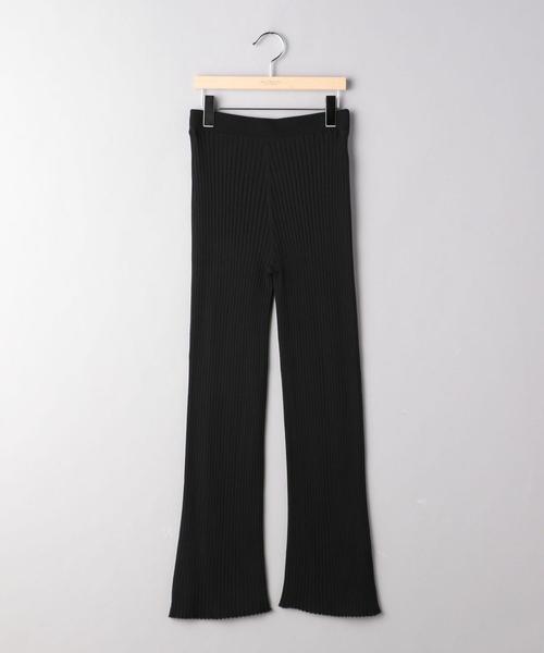 BEAUTY&YOUTH UNITED ARROWS(ビューティーアンドユースユナイテッドアローズ)の「BY ホールガーメントリブパンツо(その他パンツ・レディース・ブラック/オリーブ・FREE)」の7枚目の写真