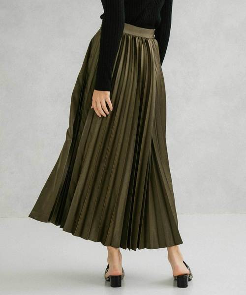 UNITED TOKYO（ユナイテッドトウキョウ）の「2フェイスサテンスカート  