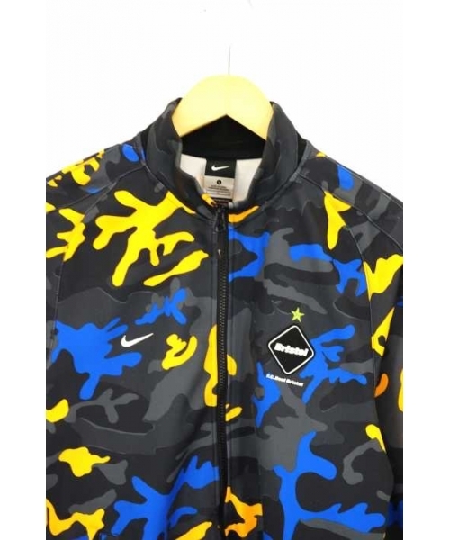 ブランド古着】迷彩柄 トラックジャケット（ジャージ）｜F.C.Real