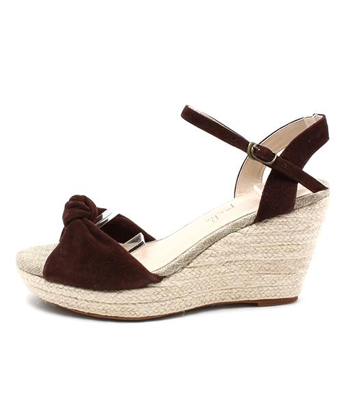 PICHE ABAHOUSE（ピシェ アバハウス）の「ネジリジュートサンダル（サンダル・レディース・ベージュ/ダークブラウン/ピンク・36/38/39/35/37）」の8枚目の写真