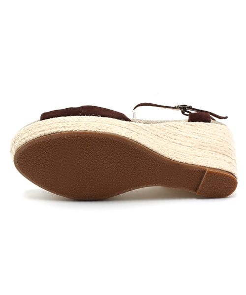 PICHE ABAHOUSE（ピシェ アバハウス）の「ネジリジュートサンダル（サンダル・レディース・ベージュ/ダークブラウン/ピンク・36/38/39/35/37）」の9枚目の写真