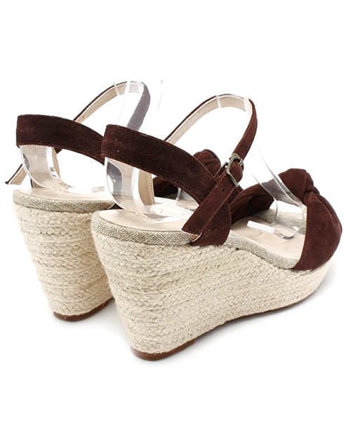 PICHE ABAHOUSE（ピシェ アバハウス）の「ネジリジュートサンダル（サンダル・レディース・ベージュ/ダークブラウン/ピンク・36/38/39/35/37）」の10枚目の写真