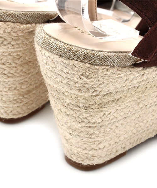 PICHE ABAHOUSE（ピシェ アバハウス）の「ネジリジュートサンダル（サンダル・レディース・ベージュ/ダークブラウン/ピンク・36/38/39/35/37）」の6枚目の写真