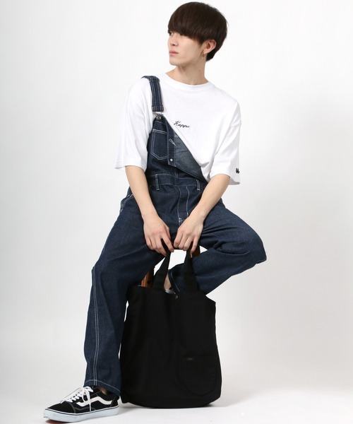 セール】オーバーオール＜デニム・カラー＞サロペット（サロペット