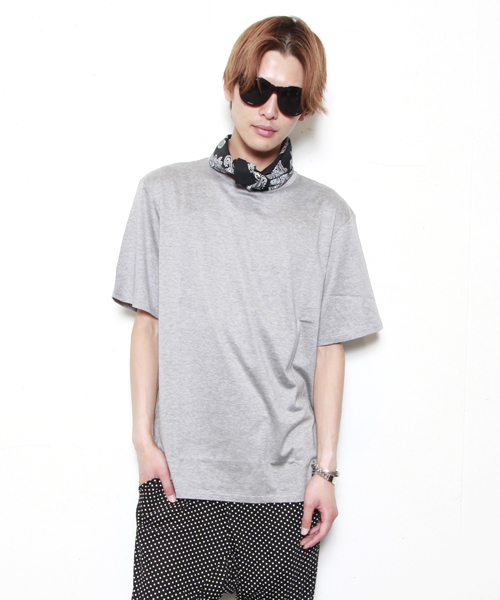 603（ロクマルサン）の「603 無地ビックＴシャツ（Tシャツ/カットソー・メンズ・オフホワイト/ブラック/グレー/ブルー・FREE）」の4枚目の写真