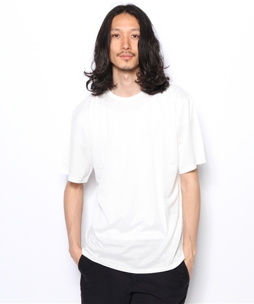603（ロクマルサン）の「603 無地ビックＴシャツ（Tシャツ/カットソー・メンズ・オフホワイト/ブラック/グレー/ブルー・FREE）」の13枚目の写真