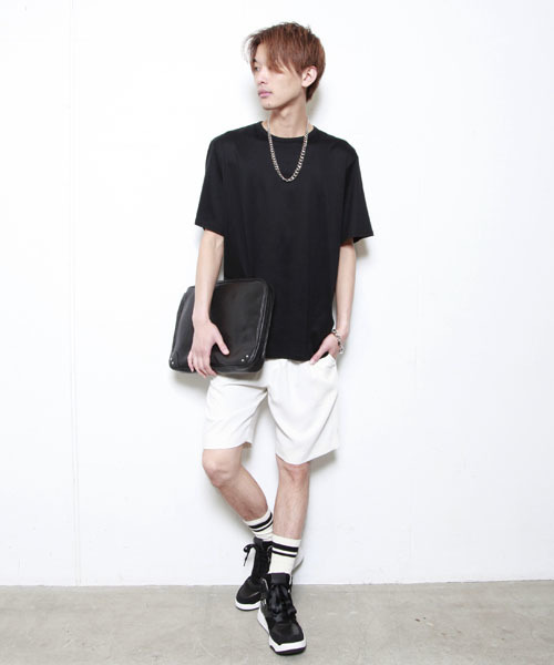 603（ロクマルサン）の「603 無地ビックＴシャツ（Tシャツ/カットソー・メンズ・オフホワイト/ブラック/グレー/ブルー・FREE）」の16枚目の写真