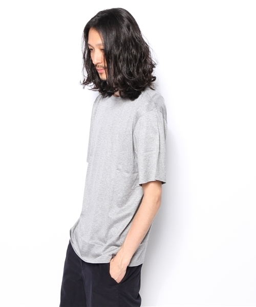 603（ロクマルサン）の「603 無地ビックＴシャツ（Tシャツ/カットソー・メンズ・オフホワイト/ブラック/グレー/ブルー・FREE）」の9枚目の写真