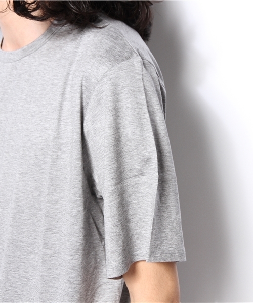 603（ロクマルサン）の「603 無地ビックＴシャツ（Tシャツ/カットソー・メンズ・オフホワイト/ブラック/グレー/ブルー・FREE）」の6枚目の写真