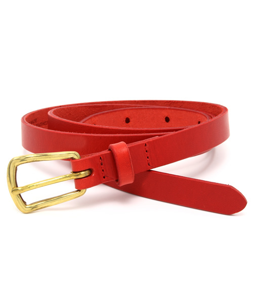 Ray BEAMS(レイビームス)の「◎saranam / レザーベルト(ベルト・レディース・ナチュラル/ブラック/レッド・ONE SIZE)」の3枚目の写真