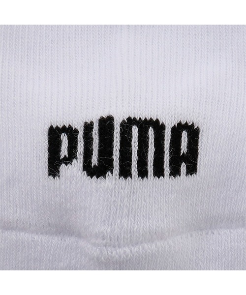 PUMA(プーマ)の「PUMA プーマ ユニセックス PUMA クォーター クッション ソックス 3足セット(ソックス/靴下・メンズ・ホワイト/ブラック・23.0cm/25.0cm/27.0cm)」の6枚目の写真