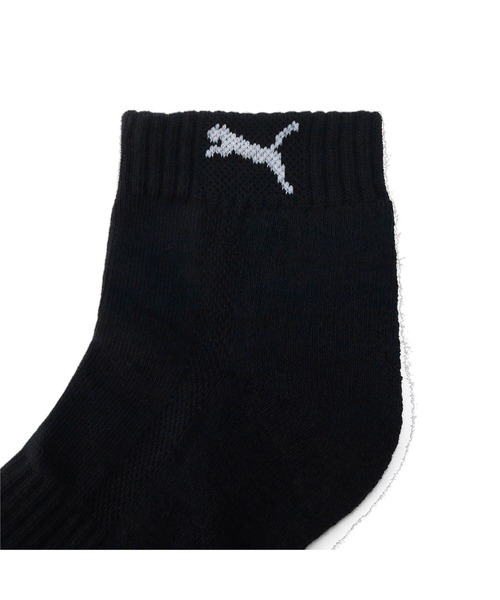 PUMA(プーマ)の「PUMA プーマ ユニセックス PUMA クォーター クッション ソックス 3足セット(ソックス/靴下・メンズ・ホワイト/ブラック・23.0cm/25.0cm/27.0cm)」の10枚目の写真