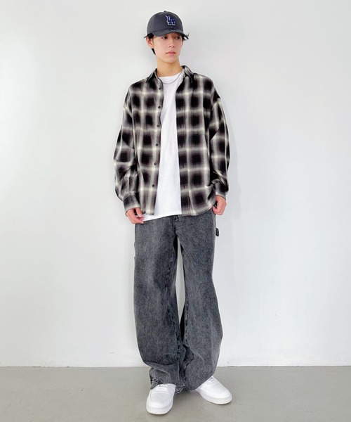 Champion(チャンピオン)の「【Champion Authentic LONGSLEEVE T-SHIRTS 】チャンピオン ベーシック ロンT 5.2オンス オーバーサイズ ワンポイント コットン 長袖 Tシャツ CC8C(Tシャツ/カットソー・メンズ・ロイヤルブルー/杢グレー/レッド/ネイビー/ブラック/ホワイト・M/L/XL/S)」の22枚目の写真