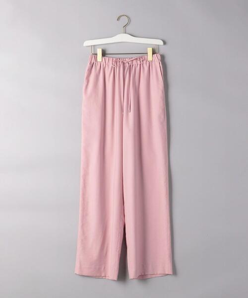 UNITED ARROWS（ユナイテッドアローズ）の「UWSC R/N イージーパンツ†（その他パンツ・レディース・ベージュ/ブラック/ライトピンク/その他3・38/36）」の4枚目の写真