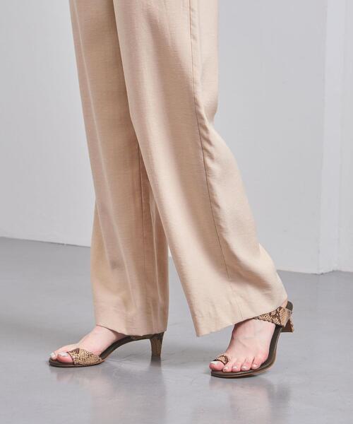 UNITED ARROWS（ユナイテッドアローズ）の「UWSC R/N イージーパンツ†（その他パンツ・レディース・ベージュ/ブラック/ライトピンク/その他3・38/36）」の7枚目の写真