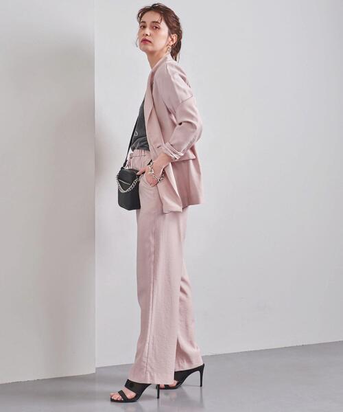 UNITED ARROWS（ユナイテッドアローズ）の「UWSC R/N イージーパンツ†（その他パンツ・レディース・ベージュ/ブラック/ライトピンク/その他3・38/36）」の13枚目の写真