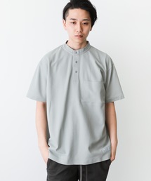 ATTACHMENT | フィールドセンサー鹿の子 バンドカラーポロ(Tシャツ/カットソー)