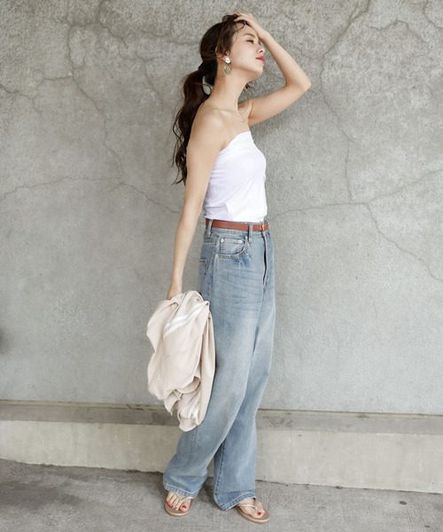 Doula Doula（ドゥーラドゥーラ）の「チューブトップブラトップ（チューブトップ・レディース・ホワイト/ホワイト系その他/ブラック/ブラック系その他2/ホワイト系その他2/ブラック系その他/ベージュ系その他/ベージュ系その他2/ベージュ・F）」の18枚目の写真