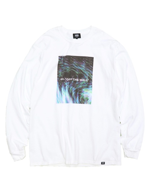 VANS(バンズ)の「VANS / ヴァンズ MOVING RAY OTW L/S T-SHIRT(Tシャツ/カットソー)」|ホワイト