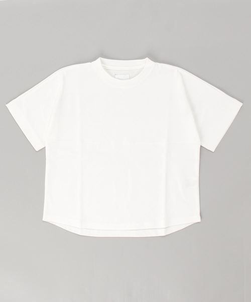 NUMBER (N)INE(ナンバーナイン)の「《直営店限定》キッズ ビッグシルエット ロゴ バックプリント ハーフスリーブ クルーネック Tシャツ(Tシャツ/カットソー・キッズ・ホワイト/ブラック・150cm/130cm)」の4枚目の写真