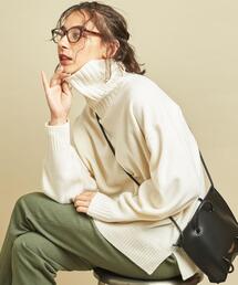 BEAUTY&YOUTH UNITED ARROWS | BY∴ ウールカシミヤ ルーズタートルネックニットプルオーバー(ニット/セーター)