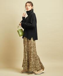 BEAUTY&YOUTH UNITED ARROWS | BY∴ ウールカシミヤ ルーズタートルネックニットプルオーバー о(ニット/セーター)