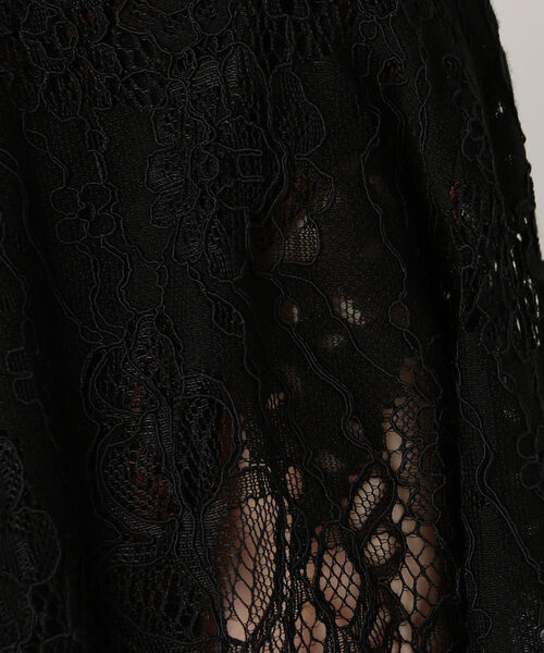 NOLLEY’S（ノーリーズ）の「レース付前後2WAYクルーネックカーディガン（カーディガン/ボレロ・レディース・ベージュ/ブラウン・38/36）」の11枚目の写真