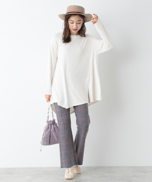 Heather（ヘザー）の「ジャガードニットパンツ_897271（その他パンツ・レディース・ホワイト系その他/ブルー系その他/レッド系その他・FREE）」の7枚目の写真