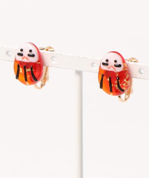 カヤ(カヤ)の「【カヤ】ガラス守りイヤリング(イヤリング・レディース・その他1/その他2/その他3/その他4/その他5/その他6/その他7/その他8/その他9/その他10・FREE)」の5枚目の写真