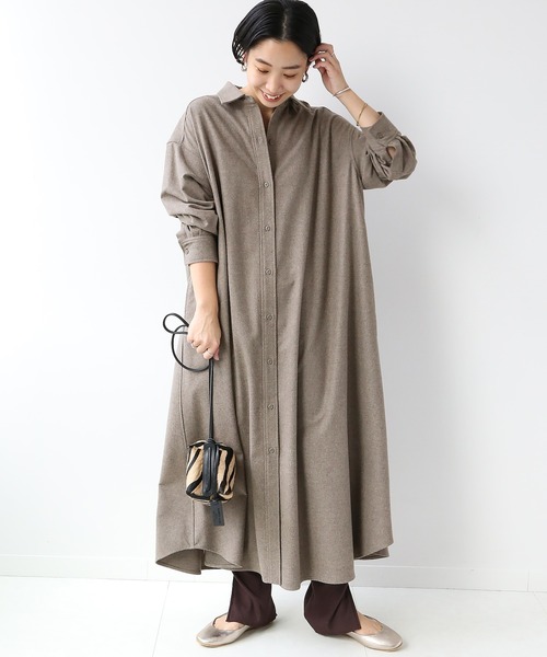 ウォッシャブルaラインシャツワンピース ワンピース Journal Standard Relume ジャーナルスタンダード レリューム のファッション通販 Zozotown