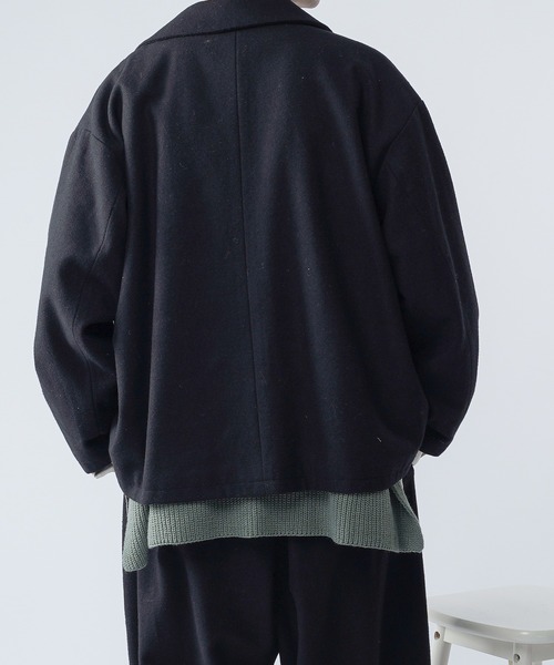 kutir（クティール）の「ウールライクダブルジャケット