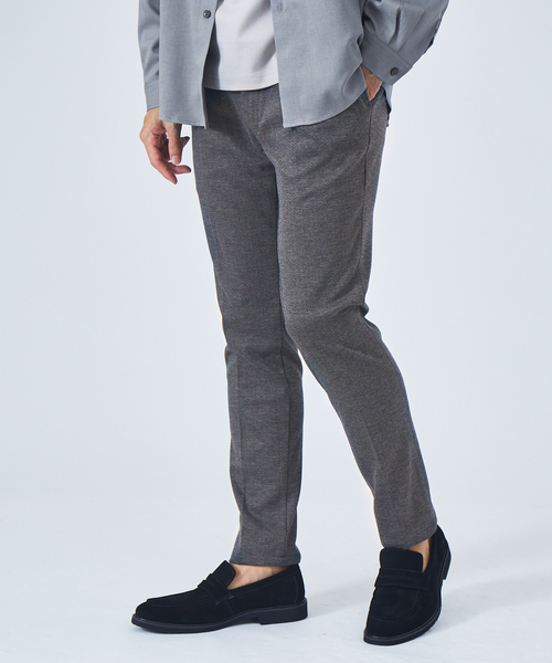 ABAHOUSE GRAY(アバハウスグレイ)の「【展開店舗限定】TRニット タックイージースラックス(その他パンツ・メンズ・チャコールグレー/ベージュ/グレー・46/48/50)」の3枚目の写真
