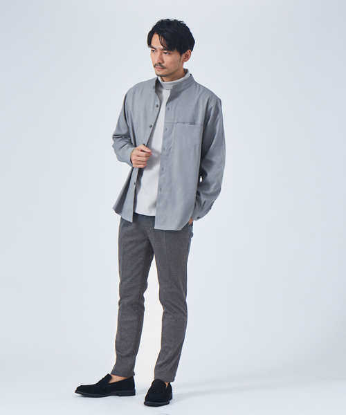 ABAHOUSE GRAY(アバハウスグレイ)の「【展開店舗限定】TRニット タックイージースラックス(その他パンツ・メンズ・チャコールグレー/ベージュ/グレー・46/48/50)」の15枚目の写真