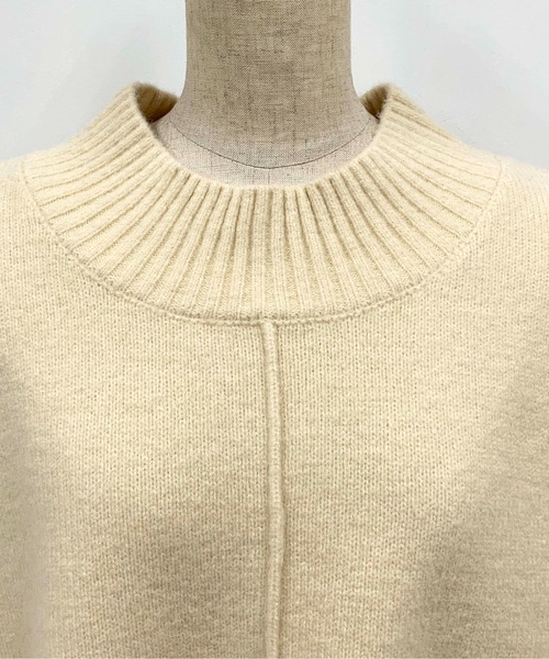 PICCIN(ピッチン)の「ハンドステッチニット(ニット/セーター・レディース・ブラック/ベージュ/アイボリー・M)」の16枚目の写真