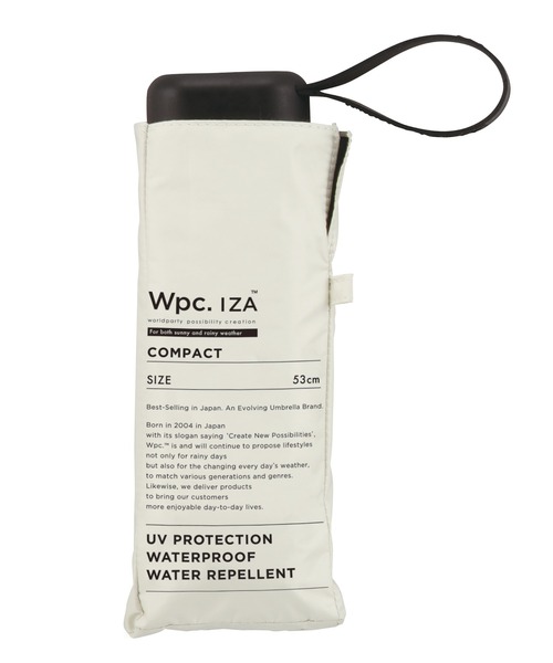 IZA（イーザ）の「完全遮光 IZA【Compact】 日傘 折りたたみ Wpc.（折りたたみ傘・メンズ・ブラック/オフホワイト/ネイビー/グレー/ベージュ/ブラウン/シルバー/ホワイト×ブラック/ホワイト×ライトグレー/ベージュ系その他・FREE）」の16枚目の写真