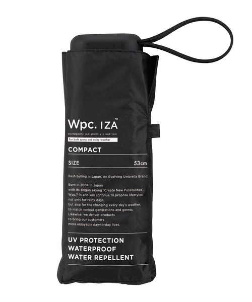 IZA（イーザ）の「完全遮光 IZA【Compact】 日傘 折りたたみ Wpc.（折りたたみ傘・メンズ・ブラック/オフホワイト/ネイビー/グレー/ベージュ/ブラウン/シルバー/ホワイト×ブラック/ホワイト×ライトグレー/ベージュ系その他・FREE）」の17枚目の写真