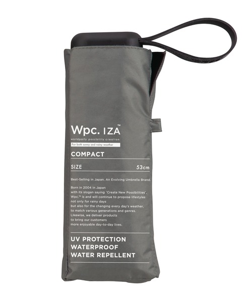 IZA（イーザ）の「完全遮光 IZA【Compact】 日傘 折りたたみ Wpc.（折りたたみ傘・メンズ・ブラック/オフホワイト/ネイビー/グレー/ベージュ/ブラウン/シルバー/ホワイト×ブラック/ホワイト×ライトグレー/ベージュ系その他・FREE）」の18枚目の写真