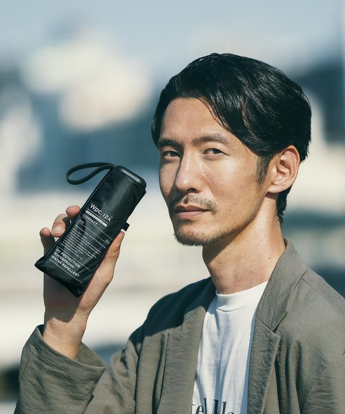 IZA（イーザ）の「完全遮光 IZA【Compact】 日傘 折りたたみ Wpc.（折りたたみ傘・メンズ・ブラック/オフホワイト/ネイビー/グレー/ベージュ/ブラウン/シルバー/ホワイト×ブラック/ホワイト×ライトグレー/ベージュ系その他・FREE）」の20枚目の写真