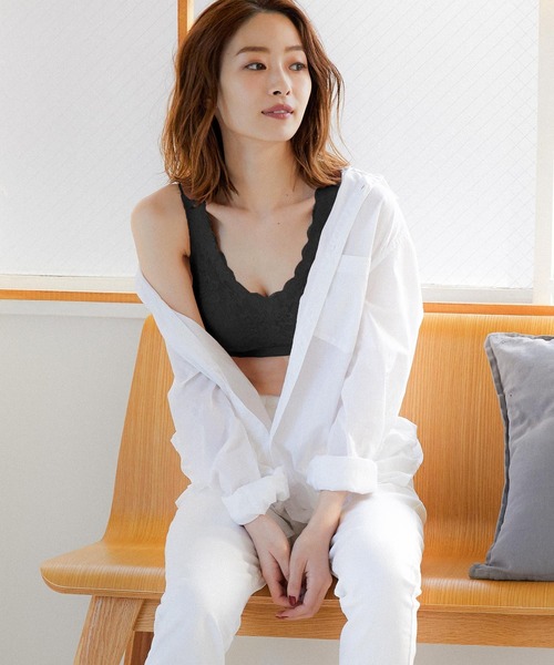 Fashion Letter(ファッションレター)の「おやすみシームレスナイトブラ ノンワイヤー(ナイトブラ・レディース・モカ/ベージュ/テラコッタ/ブラック・3L/M/LL/L)」の20枚目の写真