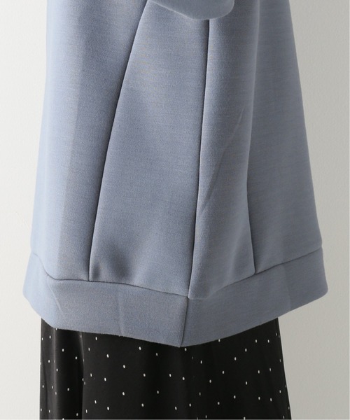 Simplicite（サンプリシテ）の「ダンボールフードPO 2（パーカー・レディース・ホワイト/チャコールグレー/ブラック/サックスブルー・FREE）」の11枚目の写真